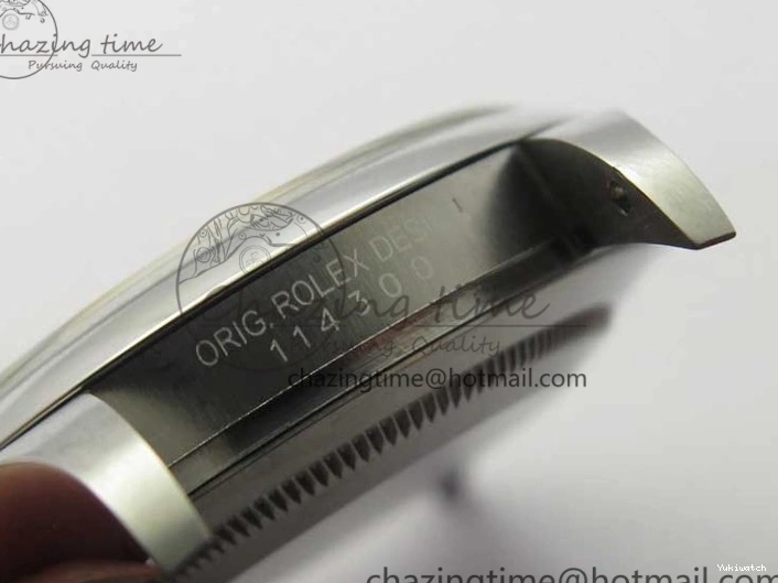 Best 39mm 114300 on A2824 UBF Bracelet Perpetual Edition SS Oyster White Dial 0204